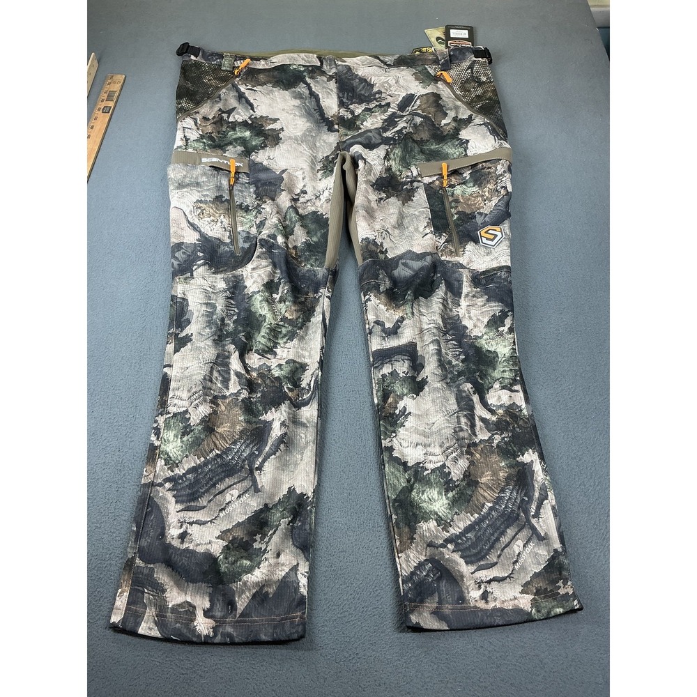 ScentLok Pants Mens 55x34 3XL Camo Cargo Relaxed Savanna Aero Crosshair